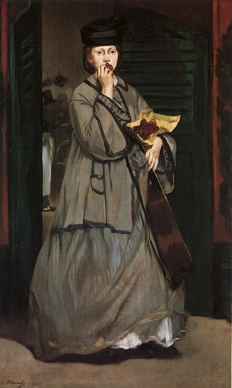 Edouard Manet Street Singer